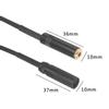 3.5mm Female to Mini XLR Male Two Way Audio Cable Adapter for Camera Photography Equipment(0.3m )