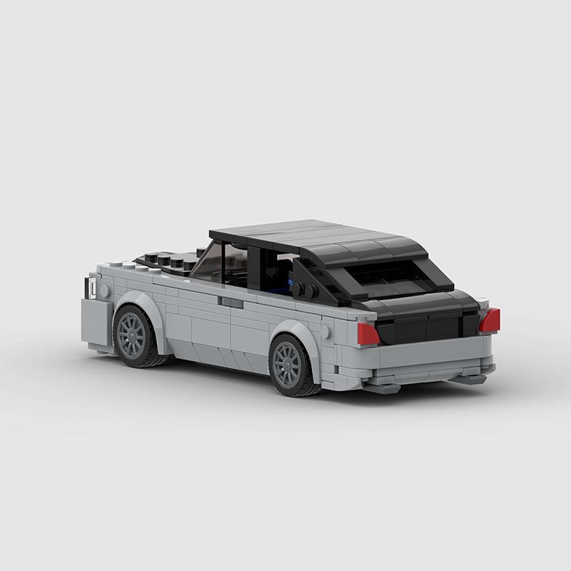 MOC Скорость Спорт Супер Гоночный Автомобиль Модель Строительные Блоки DIY Кирпичи Город Технический Ралли Отличный Гоночный Автомобиль Рождественский Подарок Игрушка