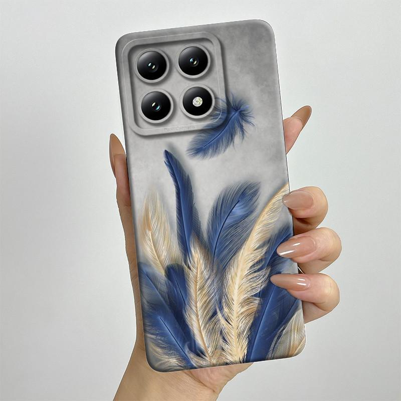 Чехол для телефона Xiaomi 14T Pro 14Tpro, мягкий силикон TPU, милый окрашенный корпус, с рисунком из мультфильма, ударопрочная защитная задняя крышка