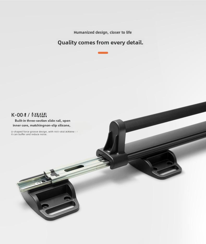 Telescopic Pull-Out Trouser Rack for Wardrobe Storage