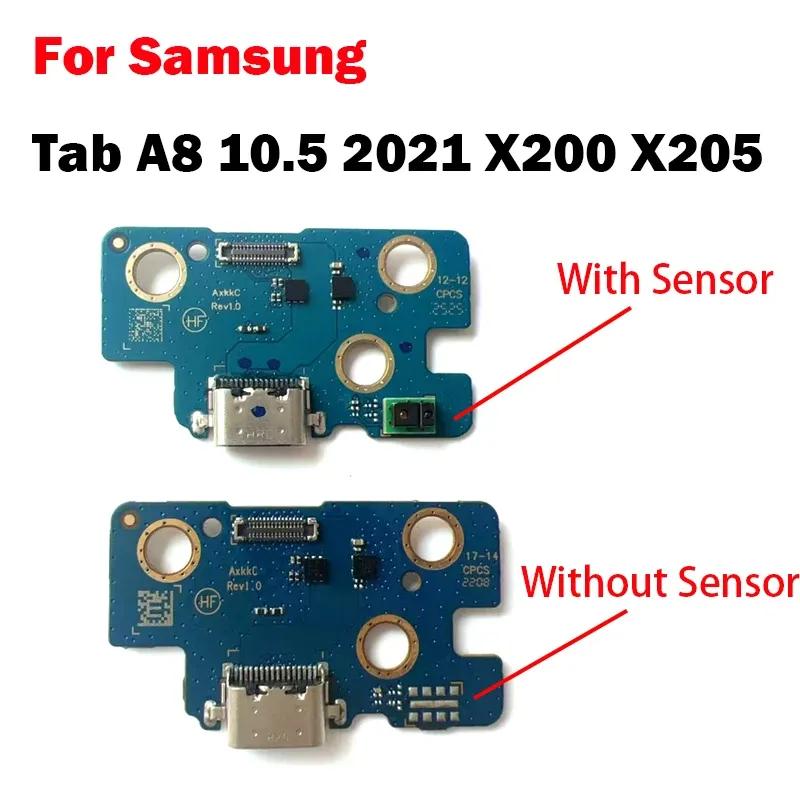 For Samsung Galaxy Tab A8 10.5 2021 X200 X205 USB Charge Port Jack Dock Connector Charging Board Flex Cable