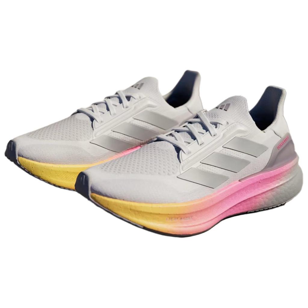 adidas Ultraboost 5X White Lucid Pink мужские кроссовки серые облачно-белые Halo-серебристые IH0636