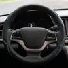 My Good Car из искусственной кожи, защитный чехол на руль автомобиля, чехлы на руль для Hyundai Elantra 2016-2018, аксессуары для стайлинга автомобилей