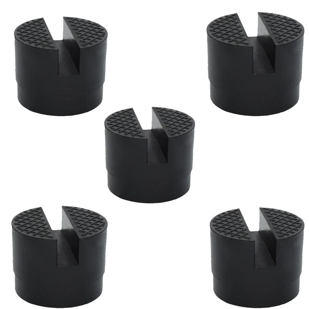 Универсальные резиновые накладки для подъемника, защита рамы, аксессуары для ремонта, адаптеры для домкрата с пазами, резиновые напольные накладки для автомобиля T7B7