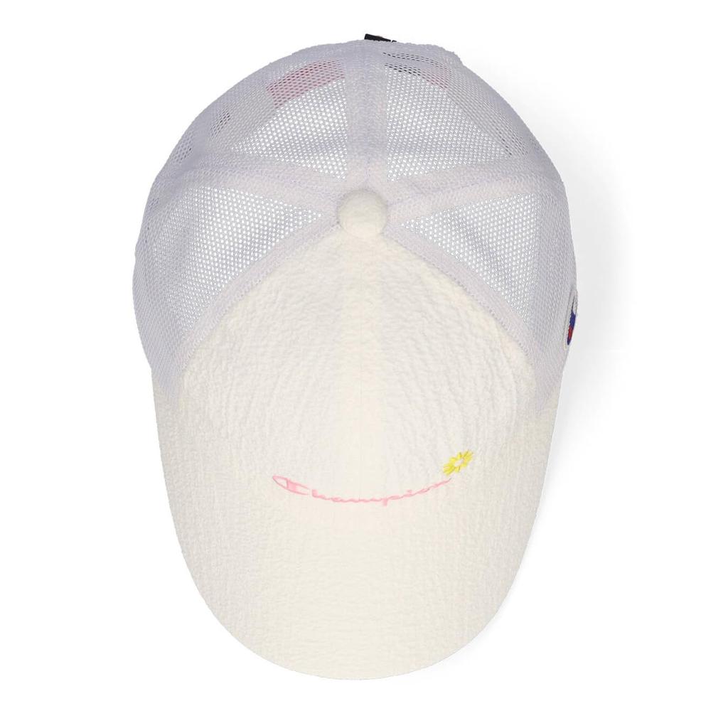 Кепка Champion с сеткой и сборками детская (белый)