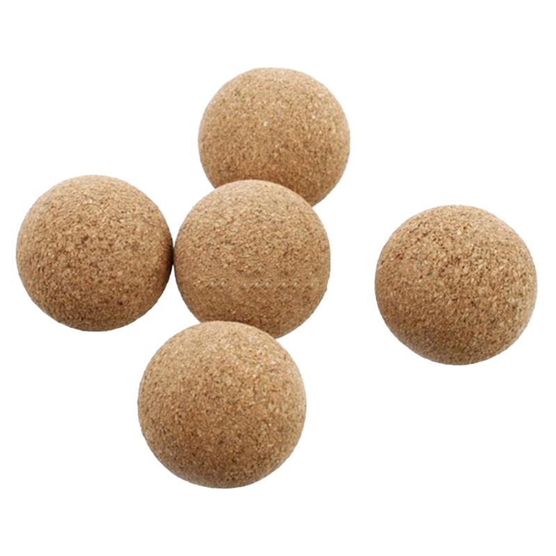 1 Pcs 36Mm Cork Solid Wood Wooden Table Soccer Table Football Balls Baby Football