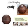 7-цветный USB-ароматизатор, диффузор для эфирных масел, очиститель воздуха, светодиодная ночная подсветка, ультразвуковой увлажнитель воздуха с холодным туманом, для дома и офиса, 130 мл