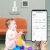 Датчик температуры и влажности Tuya Mini LCD Digital Display Совместимость с Bluetooth APP Пульт дистанционного управления Термометр Гигрометр