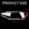 Fit For BMW 3 Series F30 F35 Lampshade 2013-2015 Car Lights Shade LED Headlight Headlamp Lens Cover Shell Car Accessories