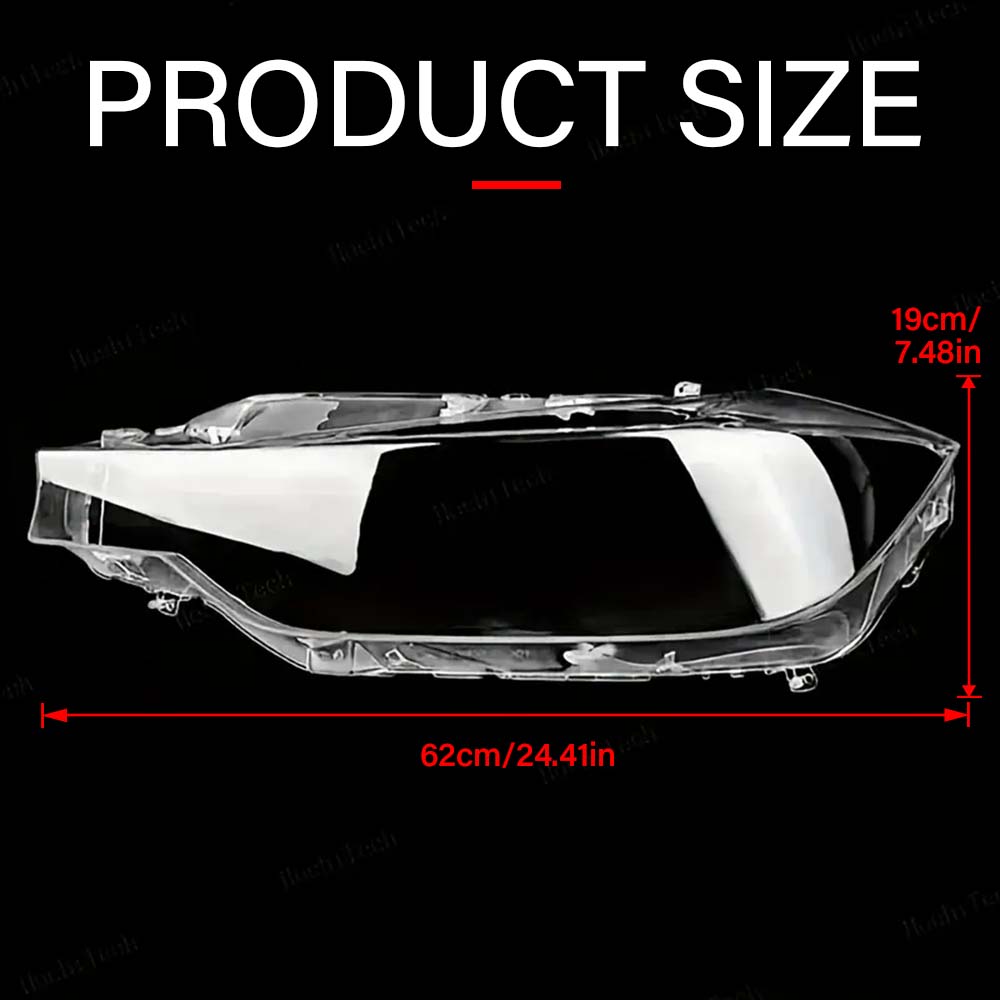 Подходит для BMW 3 серии F30 F35 Плафон 2013-2015 Защита автомобильных фар LED Фара Крышка линзы Корпус Автоаксессуары