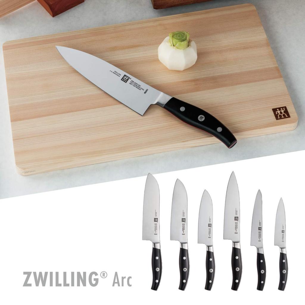 Zwilling Arc Сантоку Сделано из нержавеющей стали Сантоку Сделано в Секи, префектура Гифу Продукт в "Нож Zwilling, 165 мм, Япония" Нож, Город, [Официальный