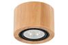 Surface-mounted wooden tube LED 135 OAK living room kitchen room STYLISH