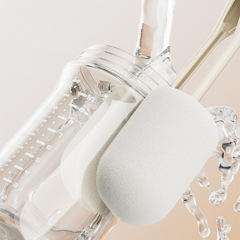 Space Saving Hangable Cup Cleaning Tool With Duals Brush Head Drinkware Scrubber For Office Home And Outdoor Use