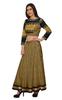 Moomaya Two Piece Long Skirt And Crop Top Printed Indian Ethnic Set For