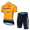 ASTANA Mens Cycling Jersey Set Short Sleeve Road Bike Kit Breathable Quick-Dry Lycra Performance Wear