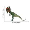 (Precious memory)Realistic Dinosaur Model Lifelike Dilophosaurus Dinosaurs Figure Playset Gift