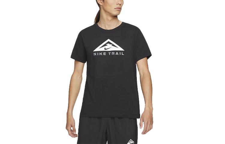 Nike Мужская футболка для бега Черная CZ9804-010