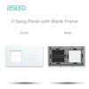 BSEED Wifi Умные сенсорные выключатели 1/2/3 клавиши Функциональные компоненты Совместимы с приложением Tuya Smart Life EU Розетка Стеклянные передние панели Запасные части