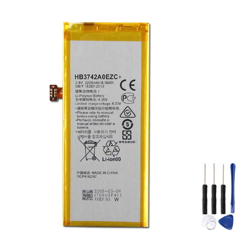 Аккумуляторная литиевая батарея для телефона Huawei Ascend P8 Lite HB3742A0EZC+ 2200 мАч