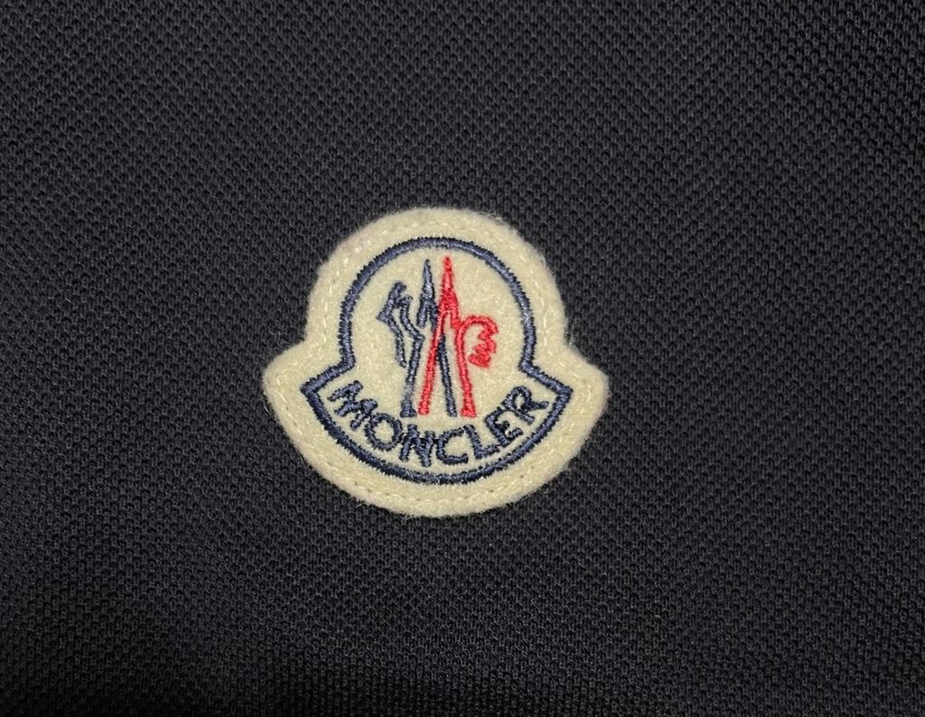 Подержанная мужская рубашка-поло MONCLER