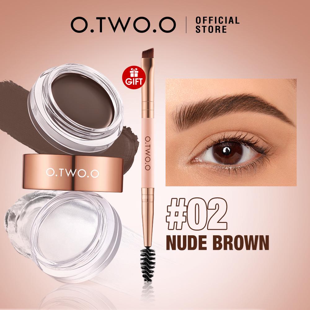 O.TWO.O Long-lasting Volumizing Eyebrow Wax Tint - Natural Shaping, Non-fading SC069.