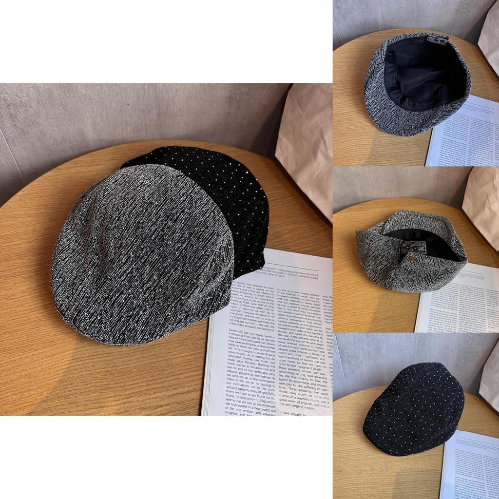 Винтажная хлопковая шляпа художника с короткими полями и дышащим дизайном для повседневной носки