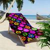 Colorful Floral Pattern Design Beach towel quick-drying for travel outdoor sports jogging beach and swimming