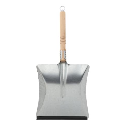 REDECKER Wood-Handled Dustpan (Galvanized)