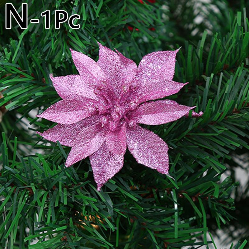 Рождественские украшения Рождественский нежный полый цветок Рождественская елка гирлянда украшения подвеска Рождественский декор