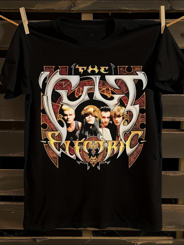 The Cult Official Electric Summer '87 Vintage Graphic T-s...