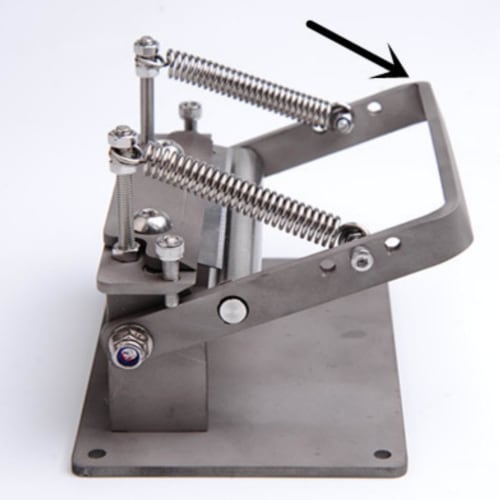 LOL-FUN Leather Peeler, Manual Leather Skiving Machine, Leather Peeler Splitter Skiver Machine for DIY Leather Processing, Crafts, and Factory Use, Ho