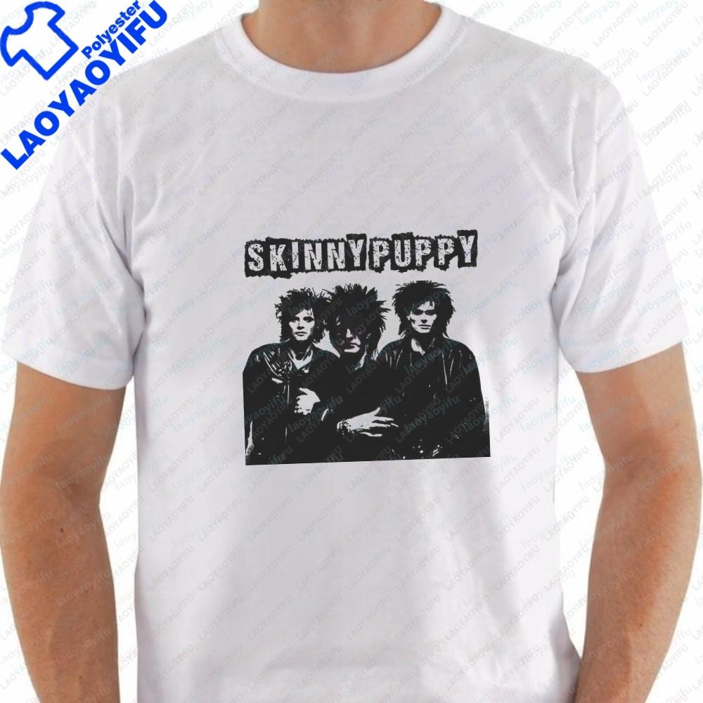Rock Band Skinny Puppy Unisexs TShirts And Tank Tops Summer ShortSleeved Unisexs And Unisexs Comfortable TShirts