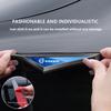 AAKA1 2pcs Metal volvo Logo Car Fender Side Wing Emblem Badge Sticker For VOLVO XC60 XC90 S60 S90 XC40 V90 S40 V40 XC70 C30 C70 S80