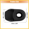 BULLSPANN Soft Plastic Bicycle Cycling Crank Boot Protector Mountain Bike Sleeve Crank Arm Cover Protection Black 2pcs
