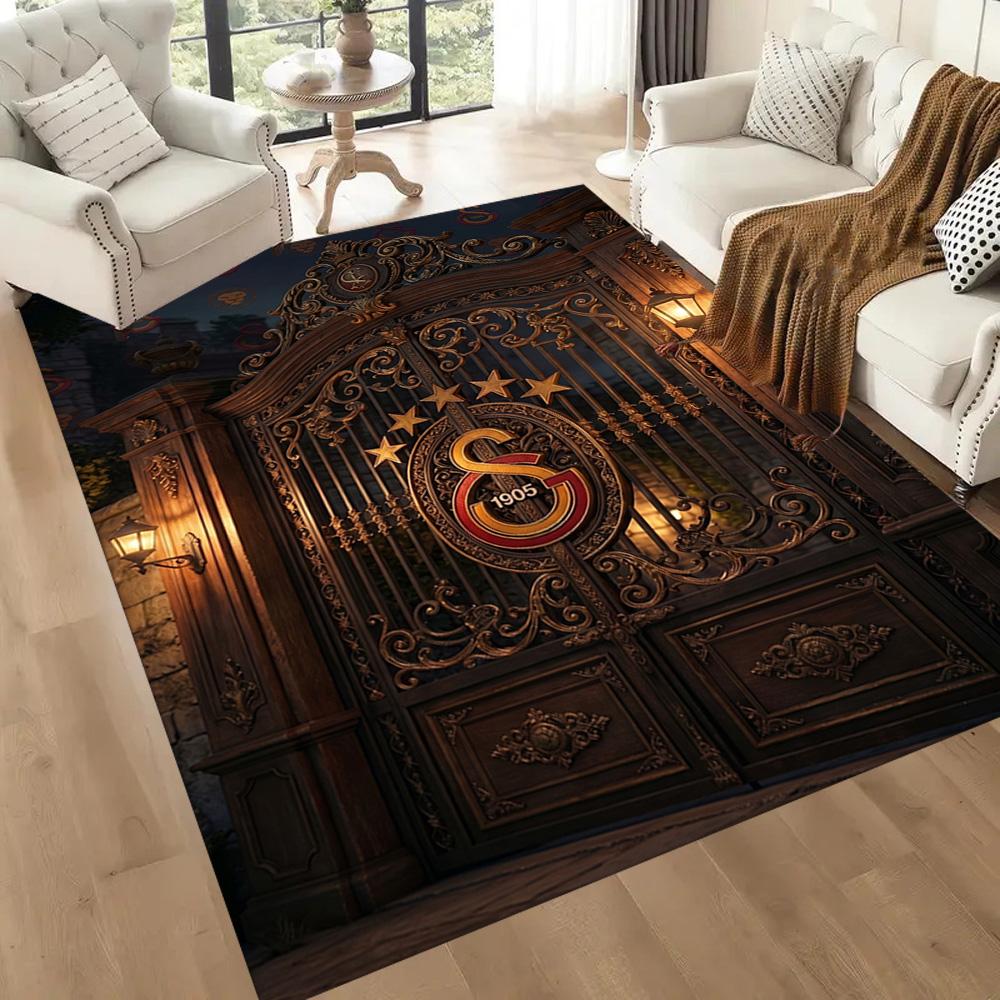 Galatasaray 41 Carpet Design for Balcony Outdoor Dormitory Study room Antislip Carpet Anime Office Decor
