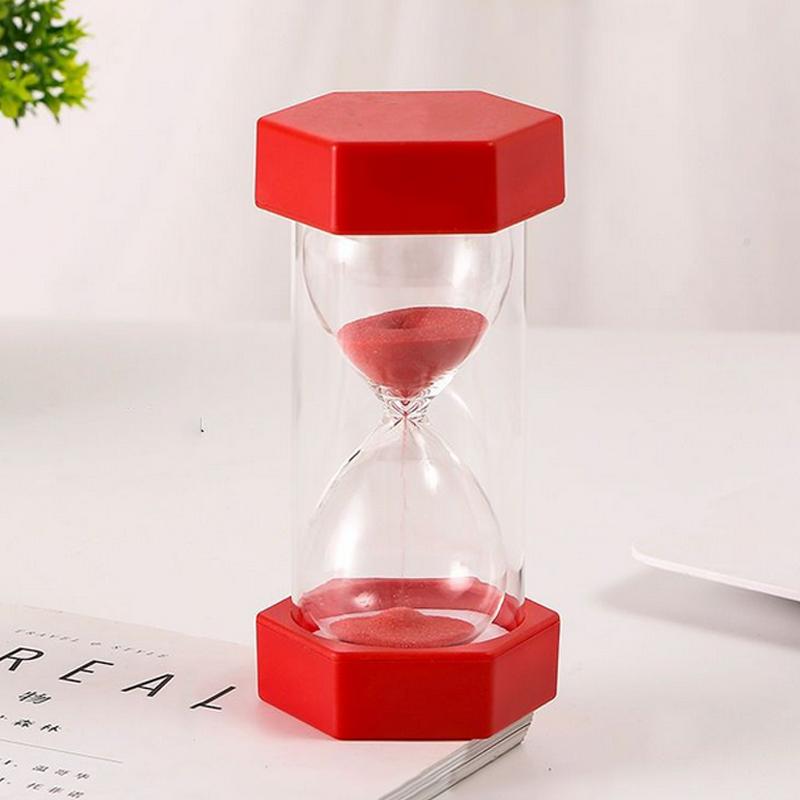 5-60 минут шестиугольные песочные часы с защитой от падения кухонный таймер дети учатся песочные часы новые поделки украшения подарок на день рождения