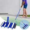 Heavy Duty Pool Vacuum Head Fish Pond Pool Cleaning Brushes Pool Vacuum Brush Head 14 Inch Replacement Kit for Swimming Pool