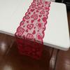 Rectangular Heart Shaped Table Runner Valentines Day Tableware Placemat  Desk Decoration