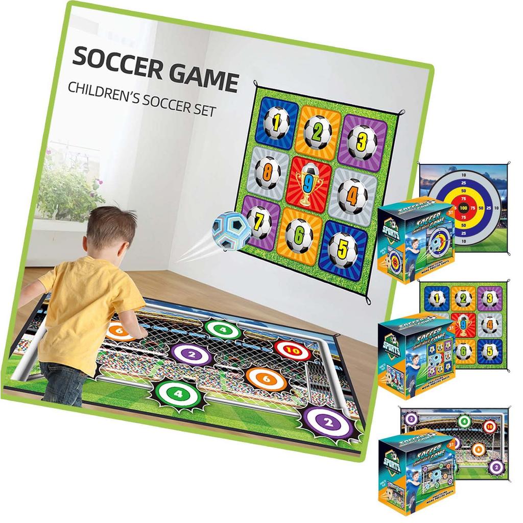 Children's Indoor Football Training Shooting Target, Parent-child Boys Throwing Toy Gift