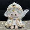 10cm Cotton Doll Outfit Set Priestess Style Black White Mini Clothing Handmade Cute Accessory BJD Plush Collectible
