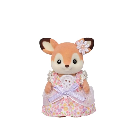 Sylvanian Families Doll [ Deer Family ] FS-53 ST Mark Certified Ages 3 and up Toy Dollhouse Sylvania