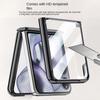 Защитный чехол для телефона из закаленного стекла для Xiaomi Mix Flip 2 flip2 Пружинный шарнир Всесторонний чехол для защиты камеры