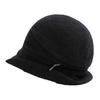 100% Australian wool stacking hat autumn and winter warm bucket hat Yang Chaoyue cold hat big head circumference shows small face