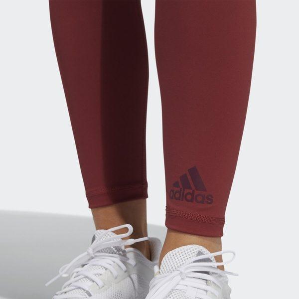 adidas Спортивные брюки женские красные средние GC8178