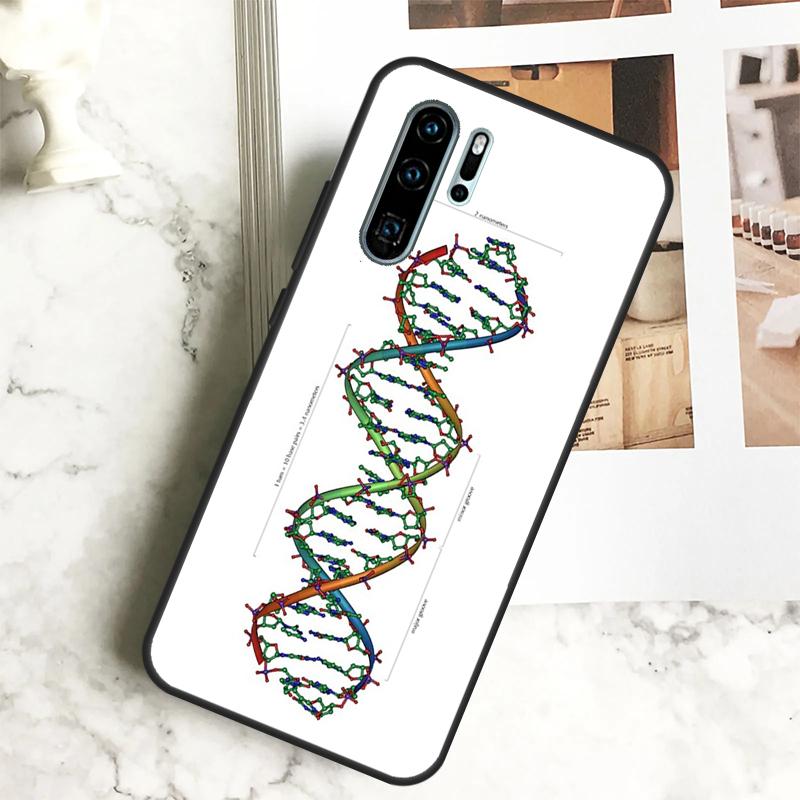 Наука ДНК Биология Чехол Для Huawei Nova Y70 Y60 Y90 Y91 Y61 9 10 SE 11i 8i 7i 3i 5T P30 P40 Lite P60 Pro Funda