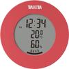 Термогигрометр Tanita PK часы температура влажность цифровой настольный магнит белый розовый TT-585