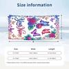 Butterfly Theme Beach Towel Personalized Custom Name & Text Soft Quick Dry Beach Towel for Swimming Travel