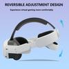 360 Регулируемое оголовье для Quest 3S Аксессуары Головные уборы для Quest 3 Ремешок на голову Удобная губка