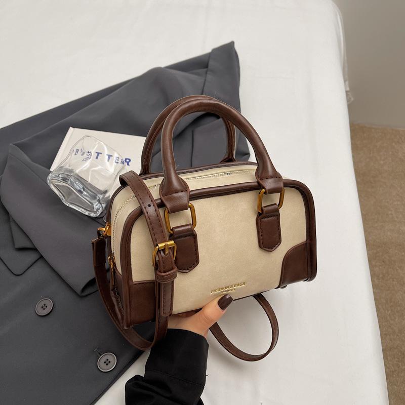 Maillard Fashion Повседневная Одноплечевая Сумка Кроссбоди Портативная Маленькая Сумка Женская Осень и Зима Новая Ретро Сумка-Подушка