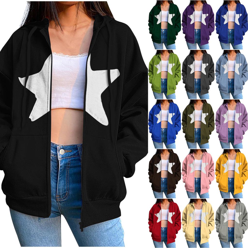 Унисекс Повседневная модная однотонная толстовка с длинными рукавами и капюшоном на молнии